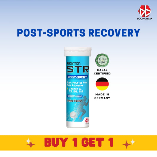 Proviton STR Post-Sports Effervescent Tablet 10'S