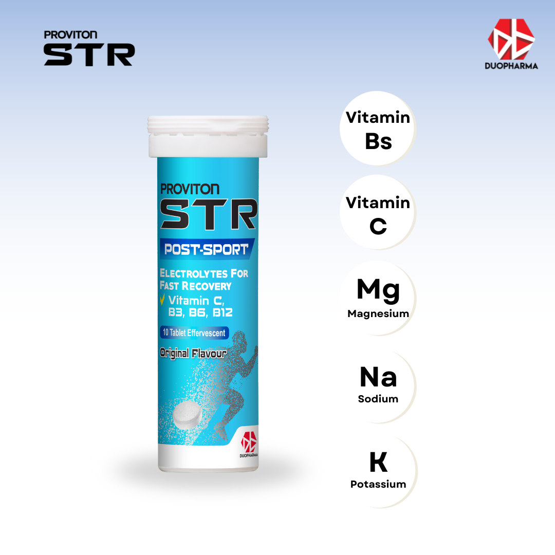 Proviton STR Post-Sports Effervescent Tablet 10'S *Exp Feb 2026*