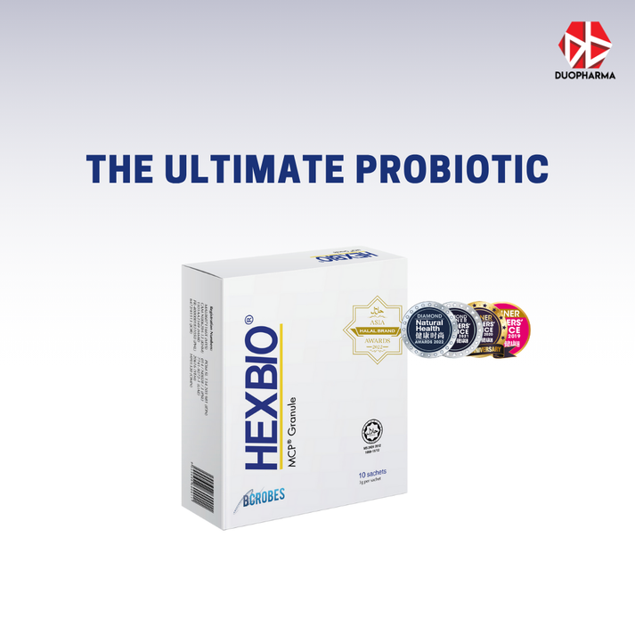 HEXBIO® MCP® GRANULE- 3G X 10'S (Probiotic) – Duopharma Online