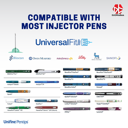 Unifine Pentips Pen Needle 5mm 31G 100's Box