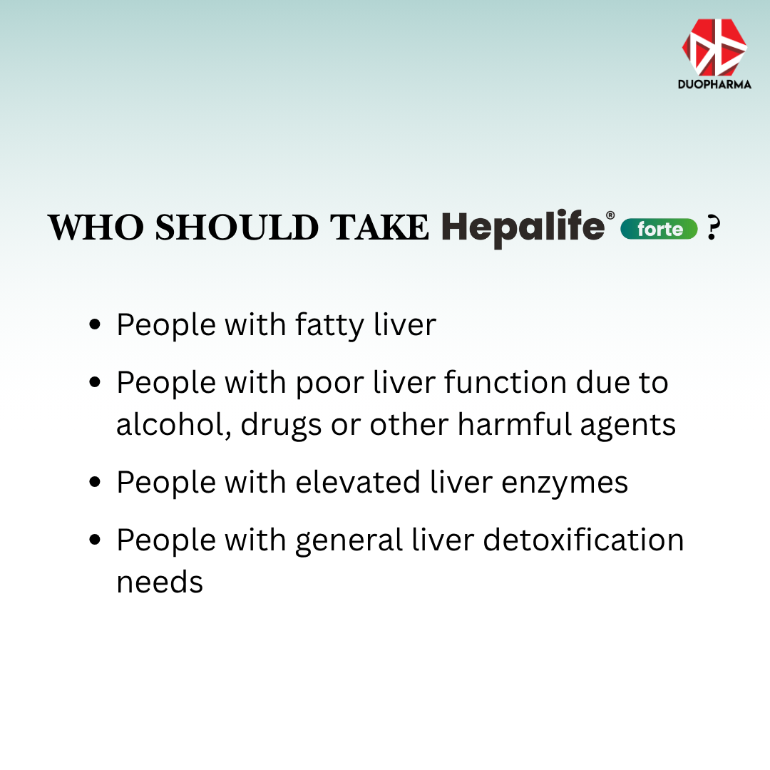 Hepalife Forte 30'S Box (New Generation Liver Protector) *Exp Apr 2026*