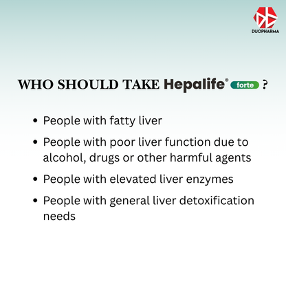 Hepalife Forte 30'S Box (New Generation Liver Protector) *Exp Apr 2026*