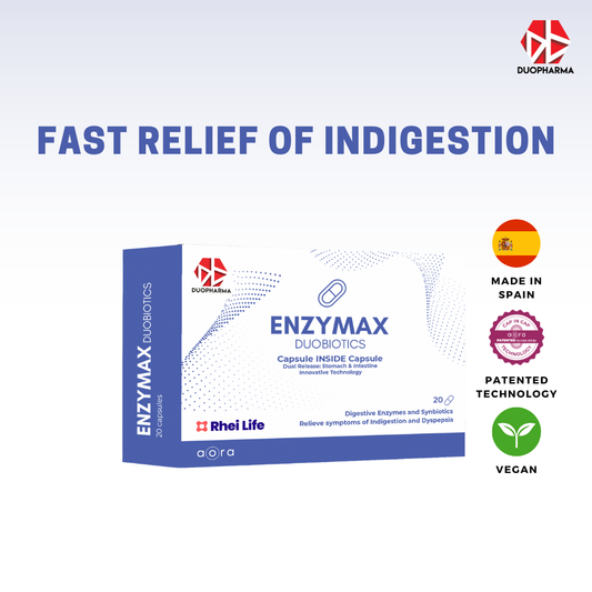 Enzymax Duobiotics Enzymes + Probiotic Capsules 20'S